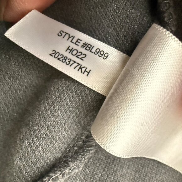 J. Crew Authentic Fleece Button Down, 2 Front Breast Pockets, Gray Sz. Small - Picture 6 of 7